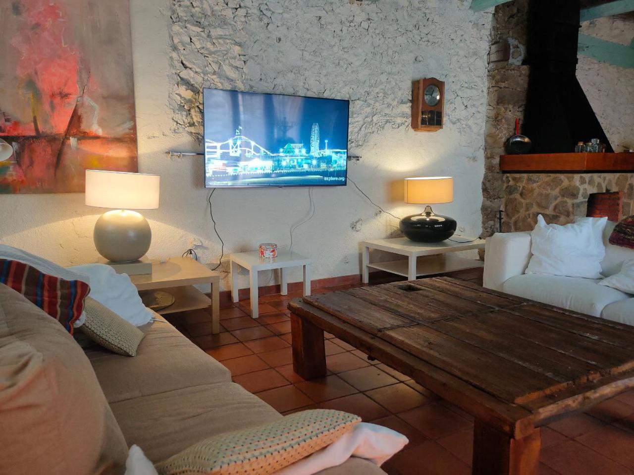 Casa Rural El Horno De La Aldegueela Torrecaballeros Bagian luar foto