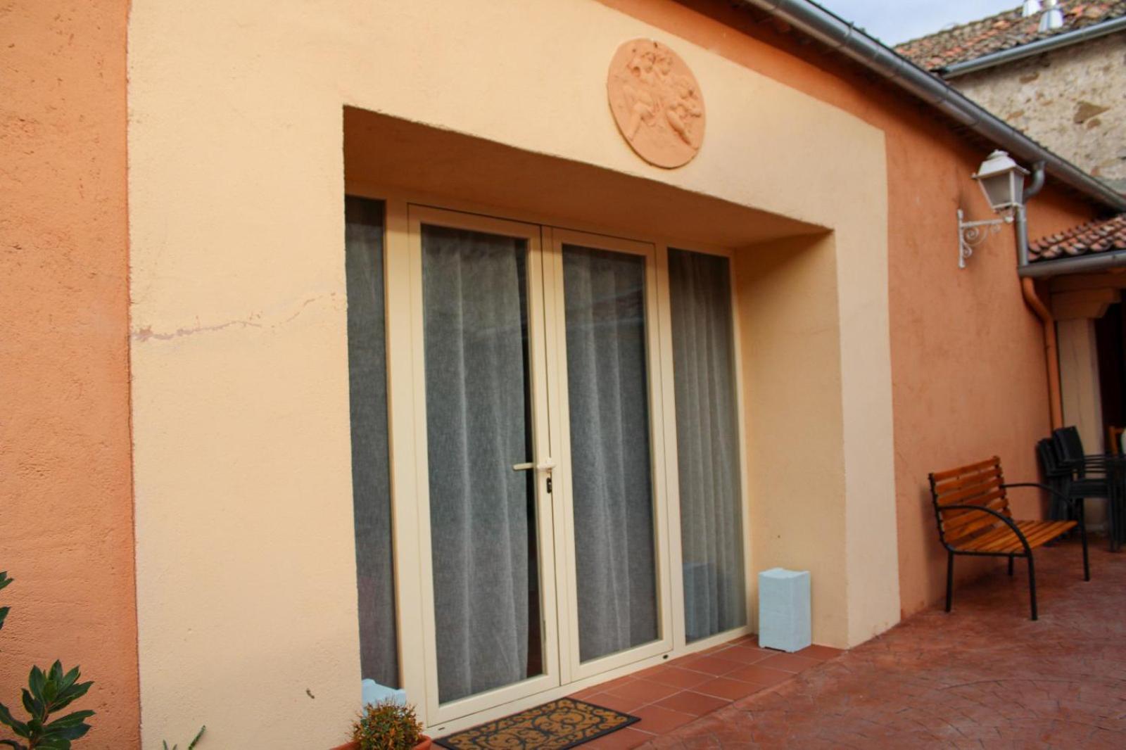 Casa Rural El Horno De La Aldegueela Torrecaballeros Bagian luar foto